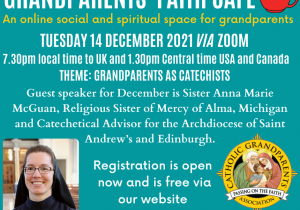 Grandparents Faith Cafe December 2021 Advert