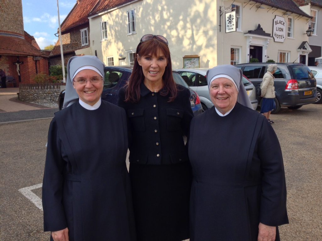 Little Sisters of the Poor. Sister Caroline Emmanuel with Sister Mary Chantelle.