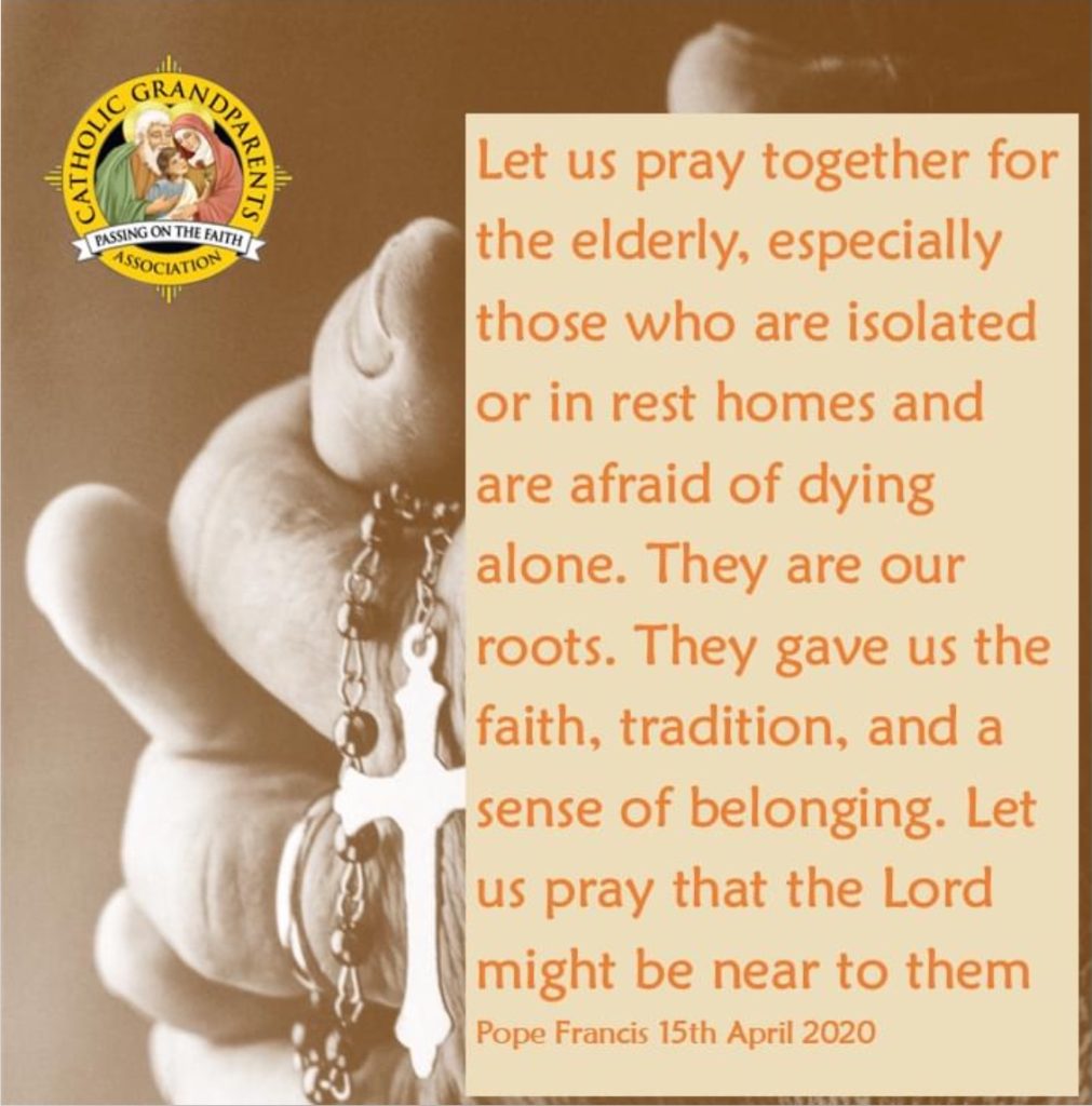 Let us pray for the elderly